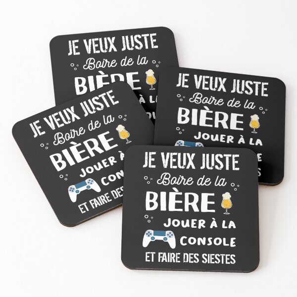 Item preview, i just want to play the console and drink beer designed and sold by Catcrea.