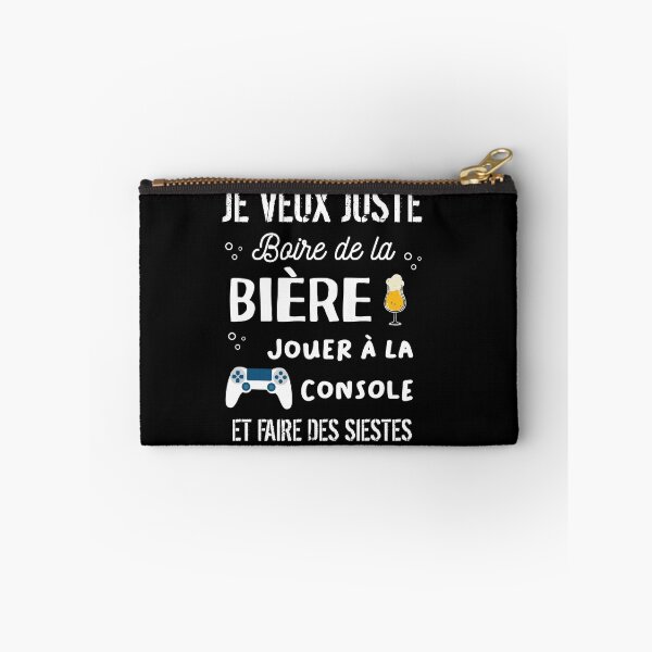 Item preview, i just want to play the console and drink beer designed and sold by Catcrea.