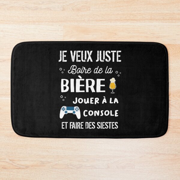 Item preview, i just want to play the console and drink beer designed and sold by Catcrea.