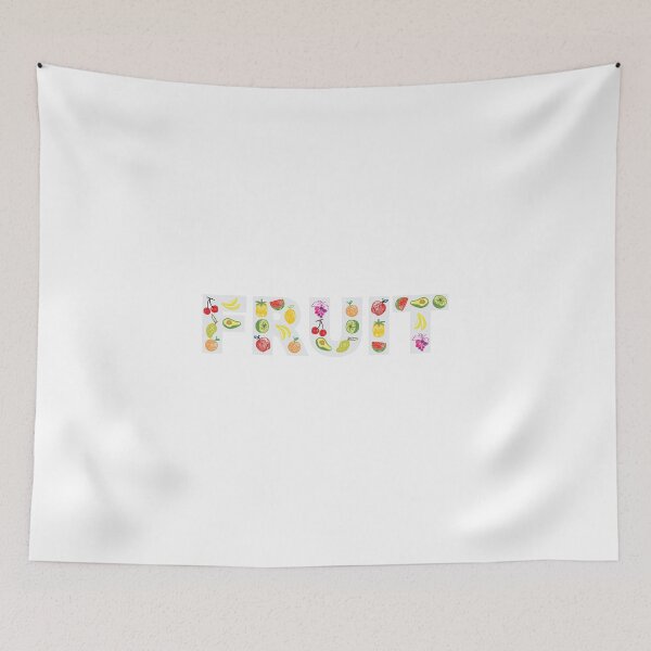 Item preview, Fruit typography designed and sold by binti163.