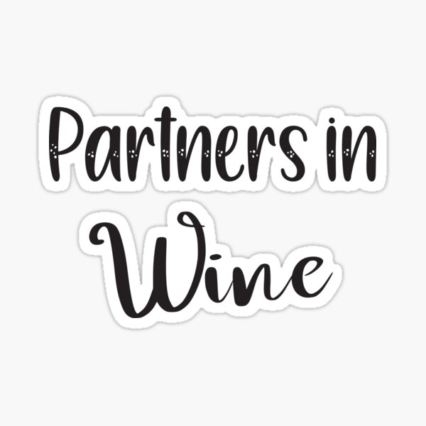 Artikel-Vorschau von Partner in Weinhemd, Weinhemd, Weinliebhaberhemd, Geschenk für Weinliebhaber, Weinverkostungshemd, lustiges Weinhemd, Geschenk für besten Freund, designt und verkauft von Rougierdesign.