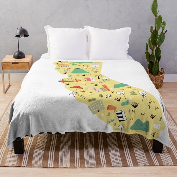 Item preview, map of California designed and sold by ashiya-pixel.