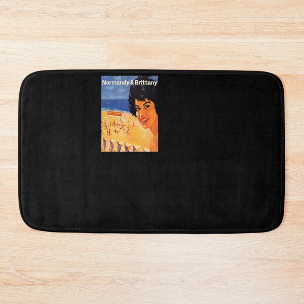 Item preview, retro iconic Normandy and Brittany designed and sold by CorasPosters.