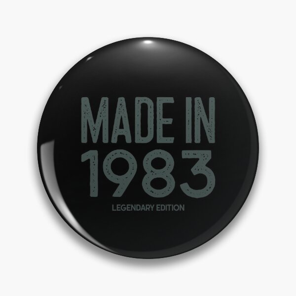 Item preview, Made in 1983 Happy Birthday Funny Gift Idea  designed and sold by Christof  Hall.