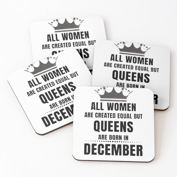 Item preview, All Women are created equal but queens are born in December designed and sold by Aesthynova.