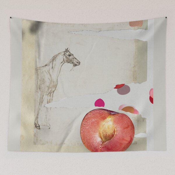 Item preview, horse and plum designed and sold by jamayr.