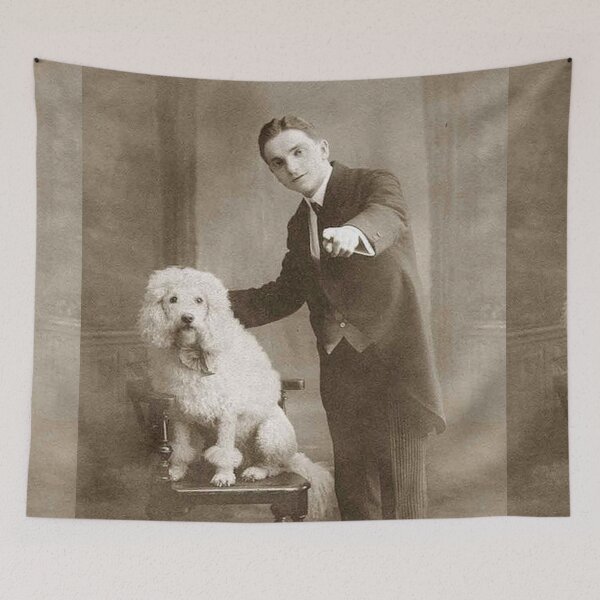 Item preview, Poodle vintage photo cute pet dog dos pets puppy  designed and sold by Coolstuff4you71.