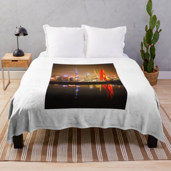 Item preview, Skyline of Shanghai by night designed and sold by Anita van Gendt.