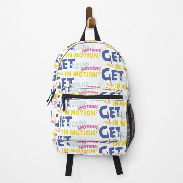 Item preview, Get Your Emotions In Motion funny quote designed and sold by Vibes Meet Shirts.