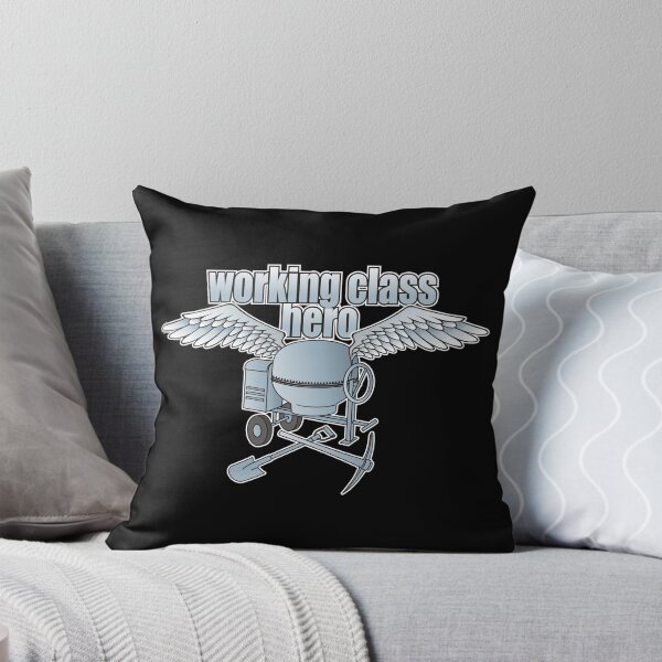 Item preview, Working Class Hero Concrete Mixer Blue designed and sold by sifis.