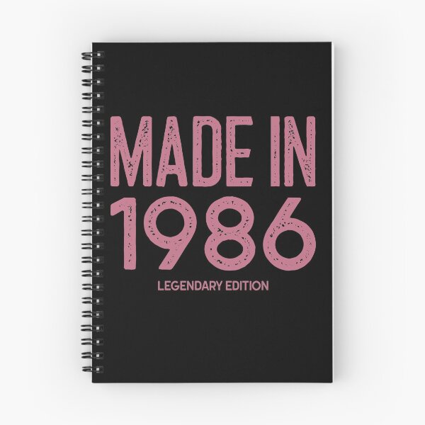 Item preview, Made in 1986 Happy Birthday Funny Gift Idea  designed and sold by Christof  Hall.