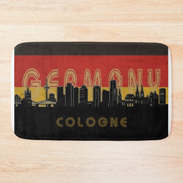 Item preview, cologne skyline flag designed and sold by BekimART2.