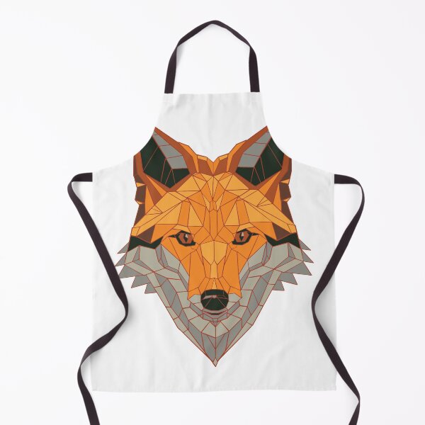 Aperçu de l'œuvre Polygon Fox - Motif géométrique créée et vendue par Watersolution.