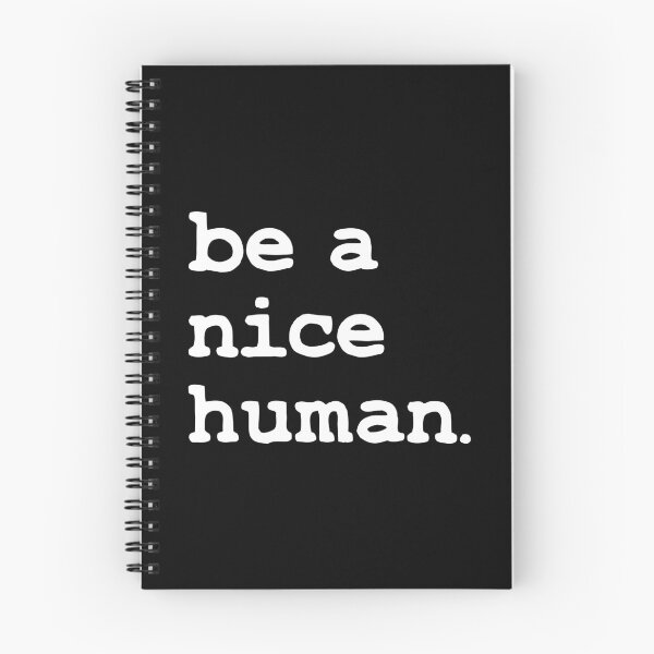 Item preview, Be a nice human designed and sold by foramelie.