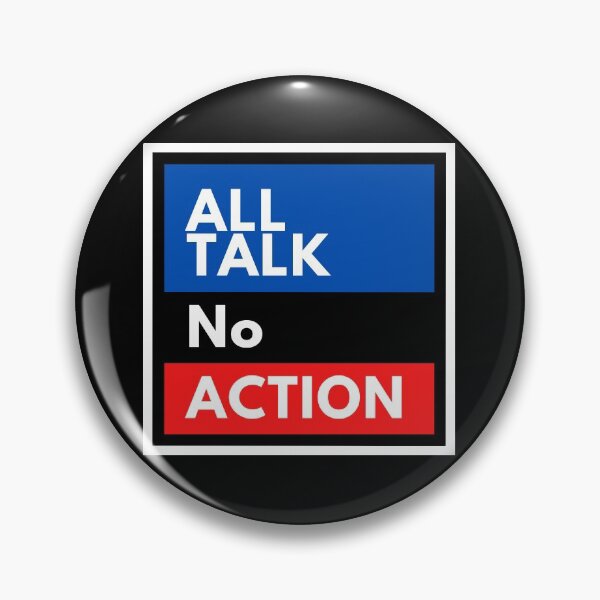 Item preview, All Talk No Action designed and sold by Lolas-Creations.