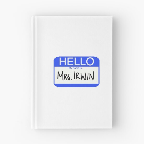 Item preview, Hello My Name is Mrs. Irwin designed and sold by colormeh.