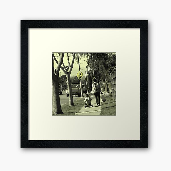 "Going Home" Framed Art Print