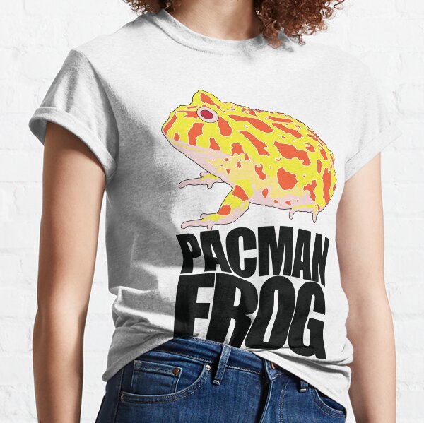 Pacman Frog for Men Women T Shirts South American Horned