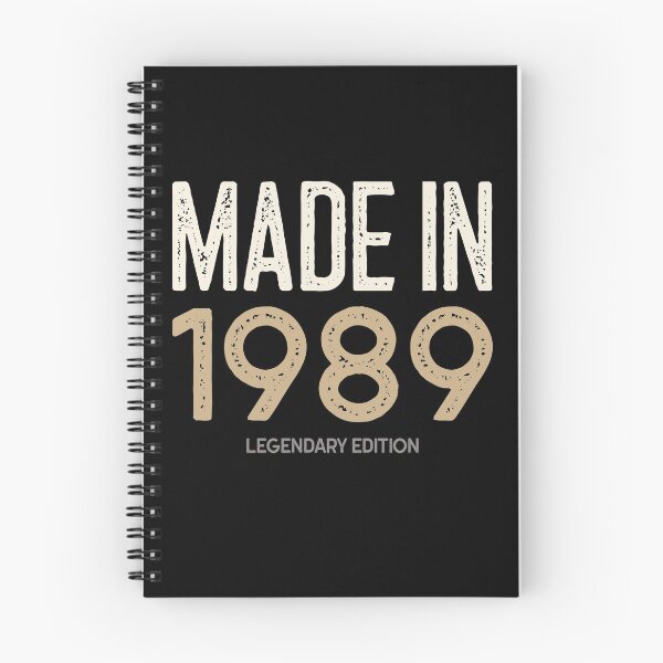 Item preview, Made in 1989 Happy Birthday Funny Gift Idea  designed and sold by Christof  Hall.