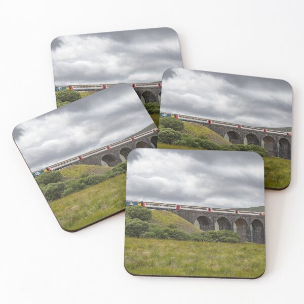 Item preview, Train Travelling Across The Ribblehead Viaduct, Yorkshire designed and sold by GeraldineCurtis.