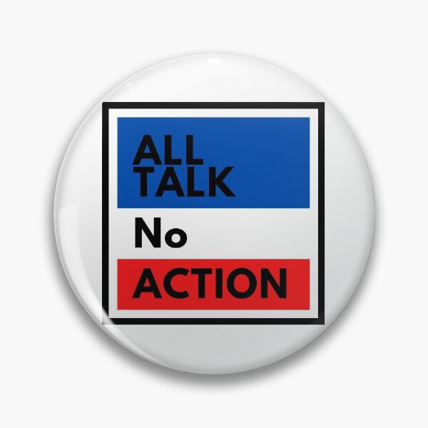 Item preview, All Talk No Action designed and sold by Lolas-Creations.