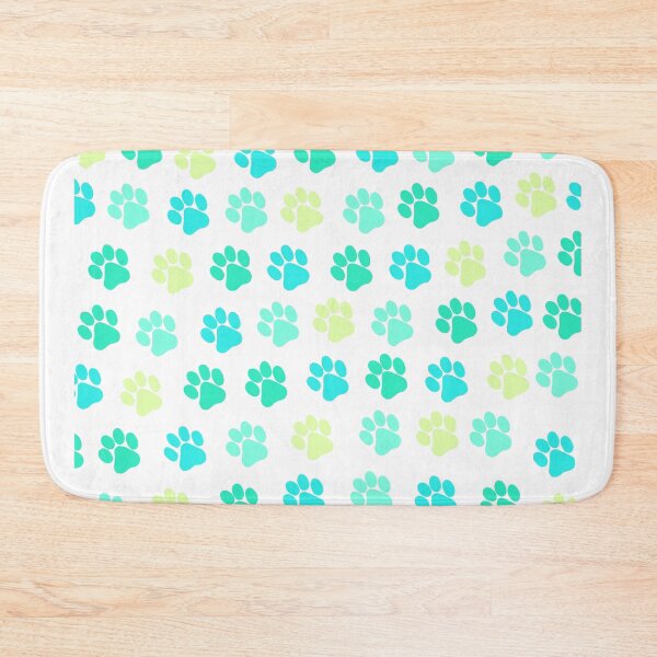 Item preview, Dog tracks Green / Yellow / Blue designed and sold by geraldineMS.