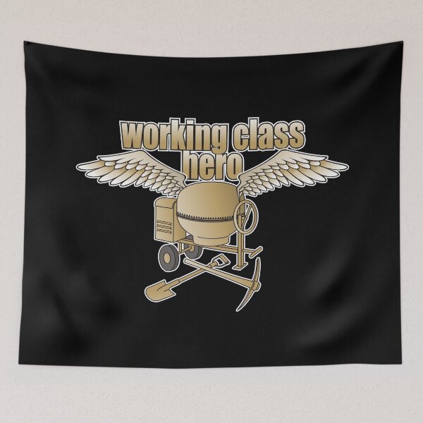 Item preview, Working Class Hero Concrete Mixer Beige designed and sold by sifis.