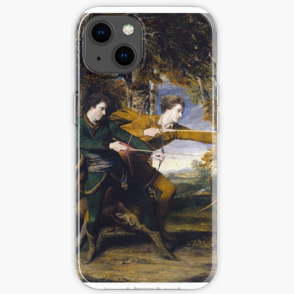 Sir Joshua Reynolds - Colonel Acland and Lord Sydney The Archers, Tate Britain iPhone Soft Case