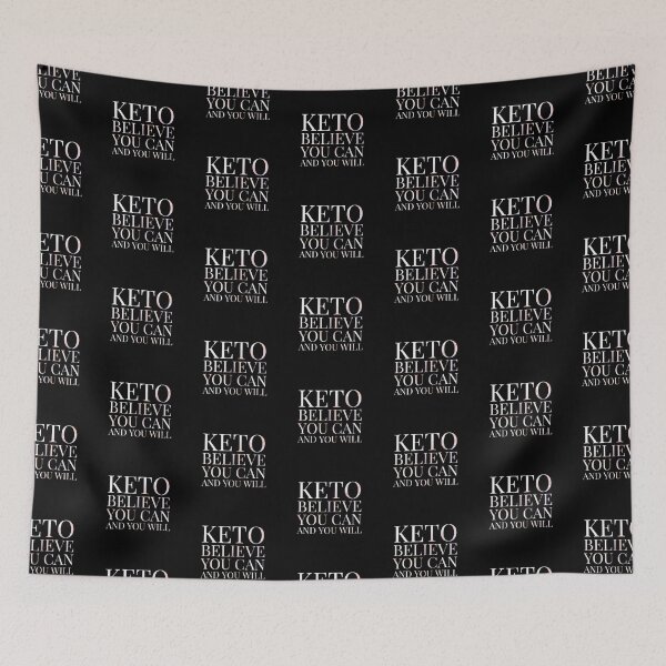 Item preview, Keto Believe You Can And You Will designed and sold by stevenwoodcock.