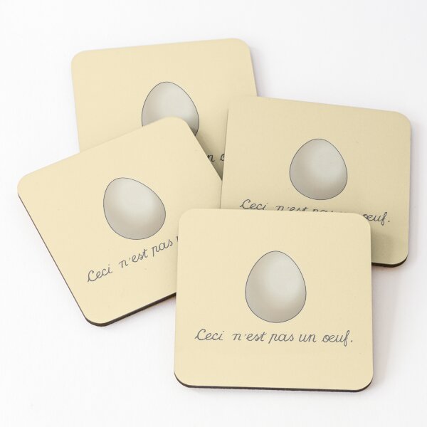 Item preview, Ceci n'est pas un oeuf. designed and sold by Art by s2ray.