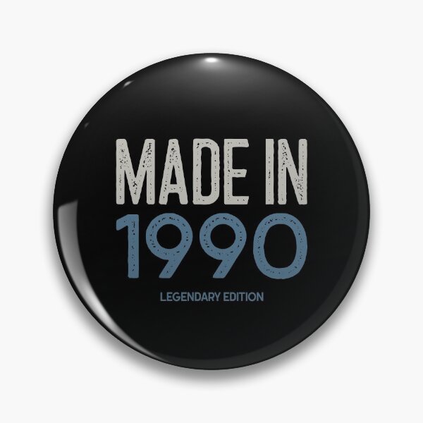 Item preview, Made in 1990 Happy Birthday Funny Gift Idea  designed and sold by Christof  Hall.