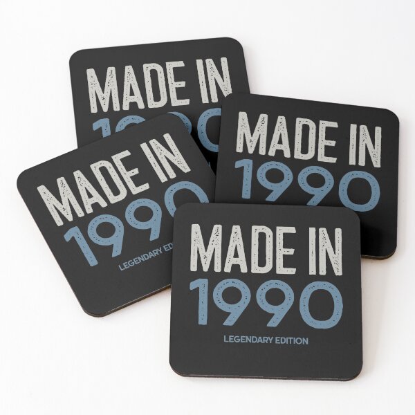 Item preview, Made in 1990 Happy Birthday Funny Gift Idea  designed and sold by Christof  Hall.