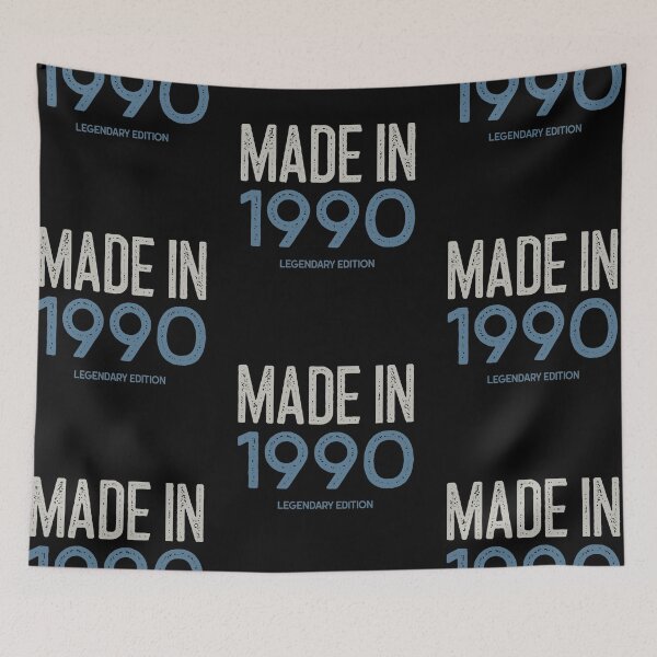 Item preview, Made in 1990 Happy Birthday Funny Gift Idea  designed and sold by Christof  Hall.