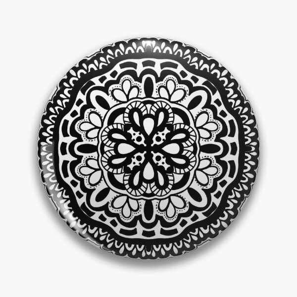 Item preview, Floral explosion mandala designed and sold by JenNicoleBailey.
