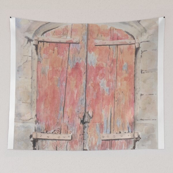 Item preview, Old Red Shutters designed and sold by ian osborne.