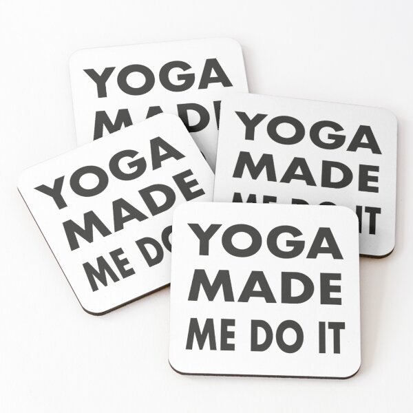 Item preview, Yoga Made Me Do It designed and sold by yass101.