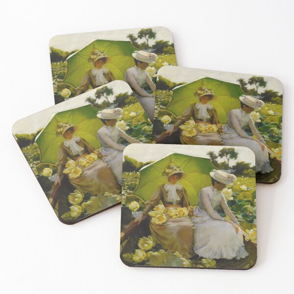 Item preview, Lotus Lilies (1888) - Charles Courtney Curran designed and sold by SALON DES ARTS.