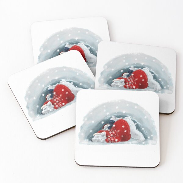 Item preview, Slumbering Polar Bears designed and sold by RainbowStudio.