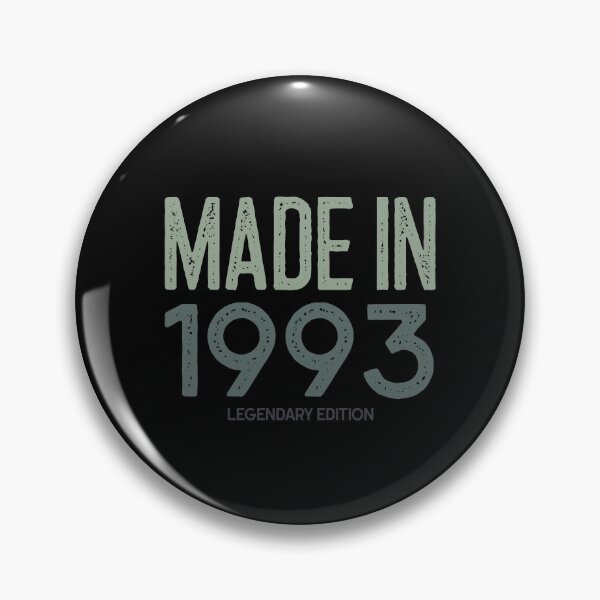 Item preview, Made in 1993 Happy Birthday Funny Gift Idea  designed and sold by Christof  Hall.