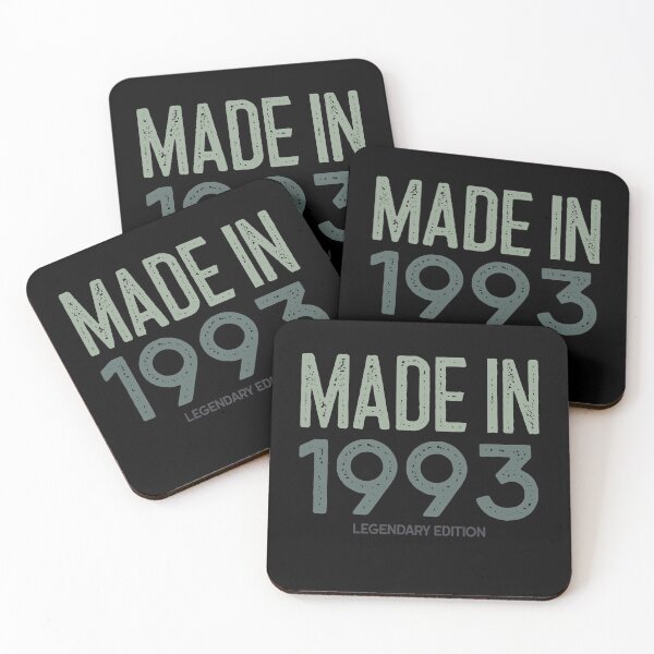 Item preview, Made in 1993 Happy Birthday Funny Gift Idea  designed and sold by Christof  Hall.