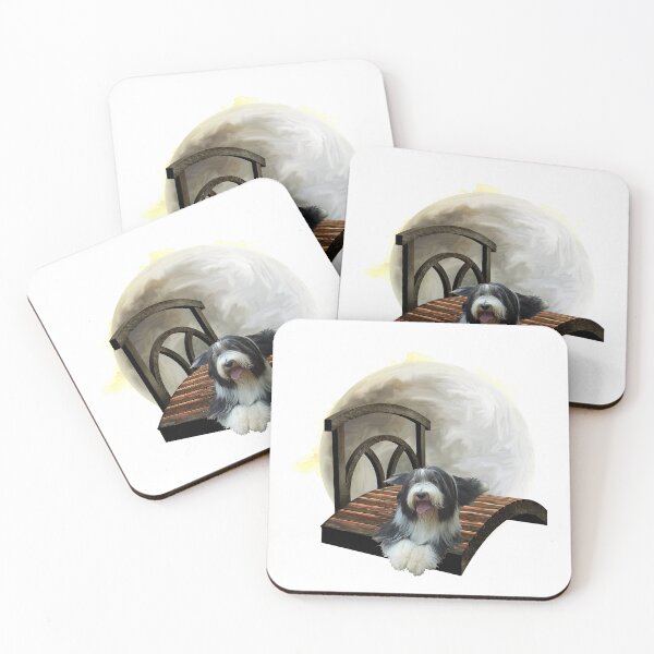 Item preview, Bearded Collie - Moon 1 designed and sold by PS-Design.