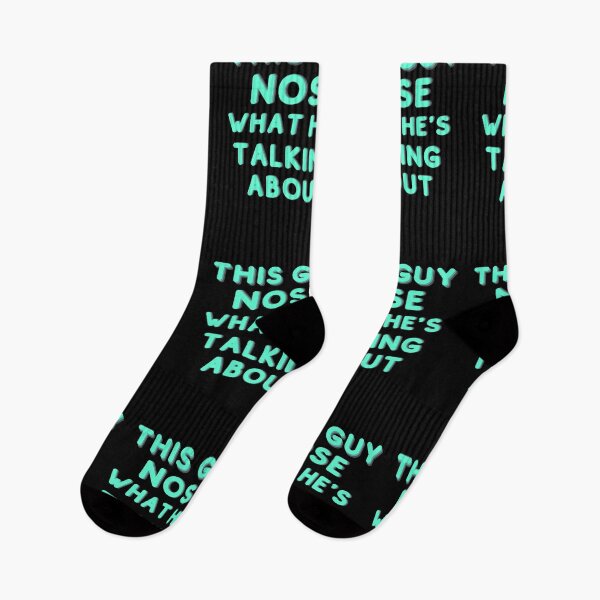 Item preview, This Guy Nose What He's Talking | Nose Nerd Smart Pun Joke designed and sold by trendo.