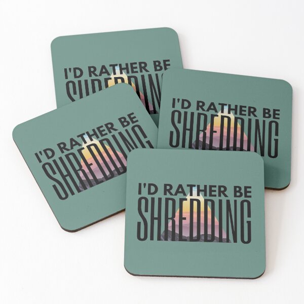Item preview, I'd rather be shredding designed and sold by NomadMessenger.