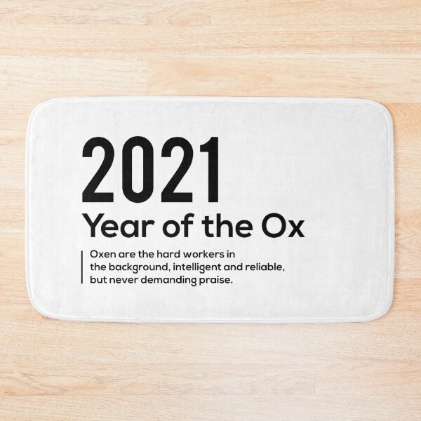 Item preview, 2021 Year of the Ox Chinese Zodiac designed and sold by happyshopg.