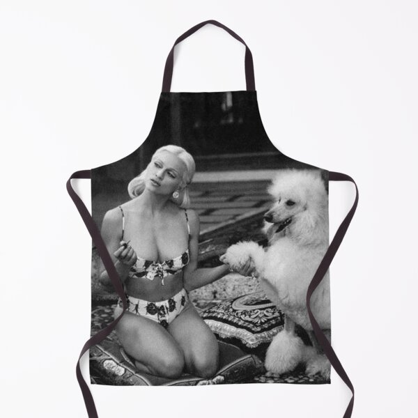 Item preview, Poodle vintage sexy girl celebrity photo pool cute pet dog dos pets puppy designed and sold by Coolstuff4you71.