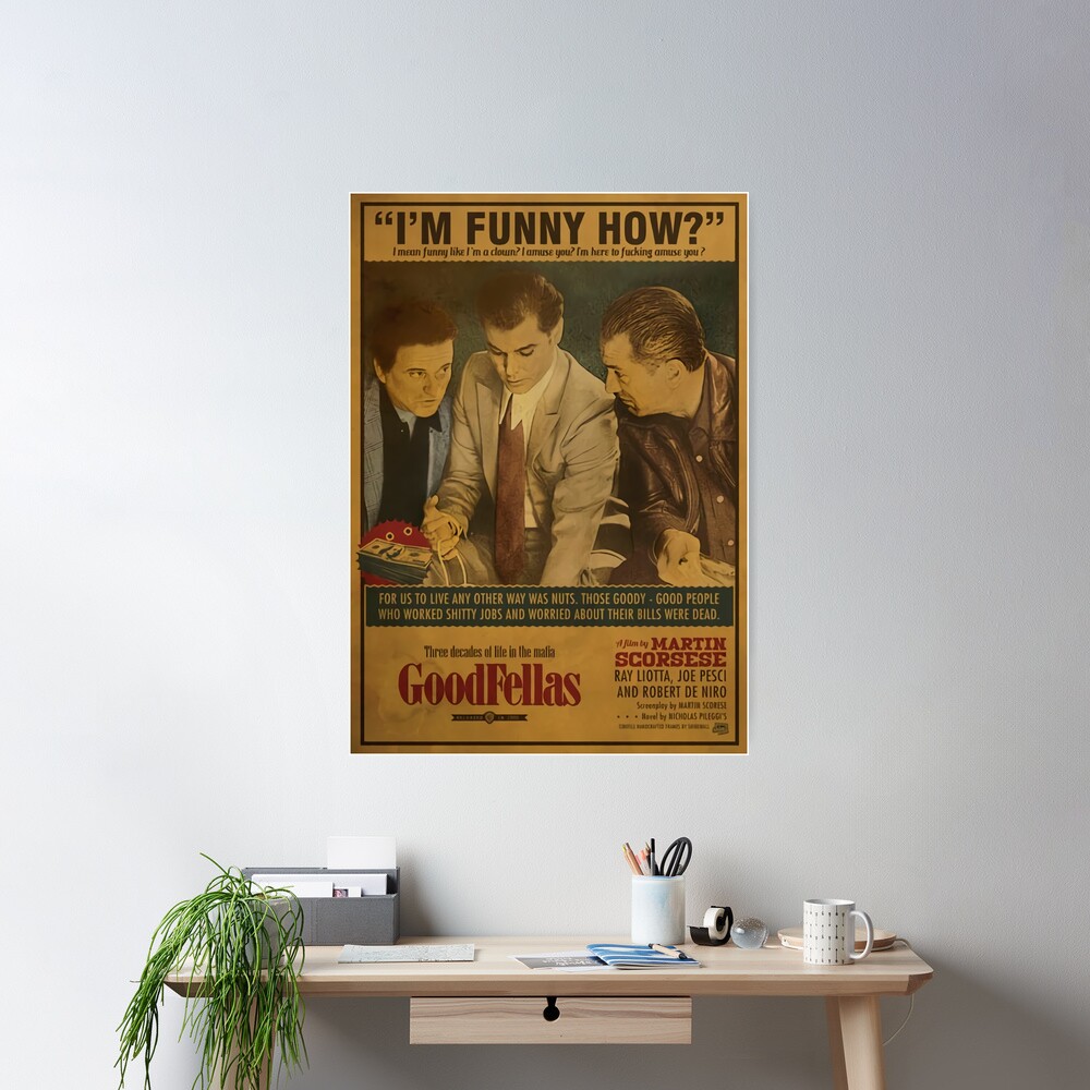 Goodfellas Poster Poster