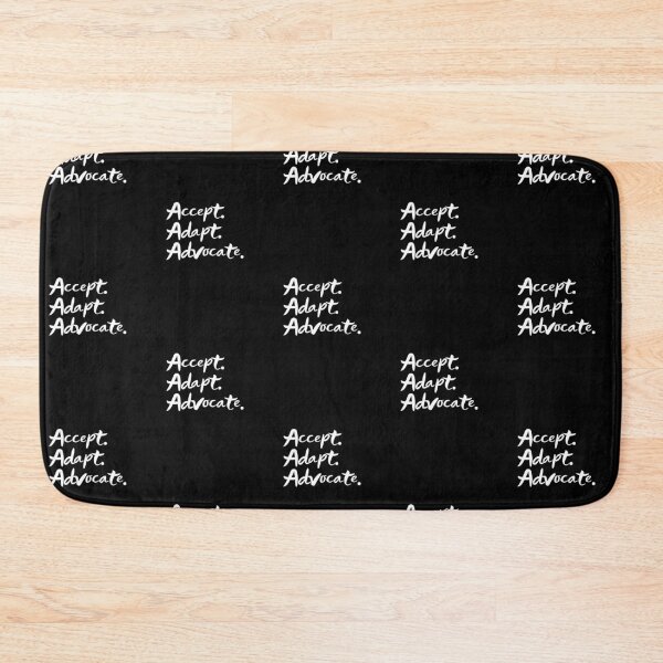 Item preview, Accept Adapt Advocate Gift designed and sold by Emerg-Apparel.