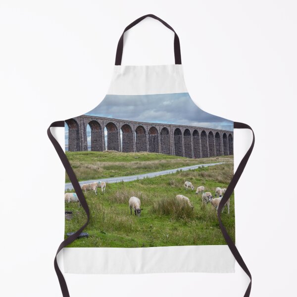 Item preview, Sheep Grazing Next To The Ribblehead Viaduct, Yorkshire designed and sold by GeraldineCurtis.