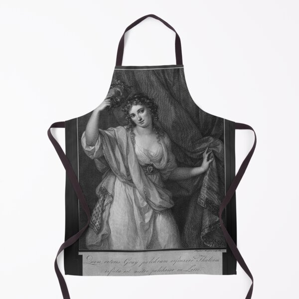 Item preview, Lady Emma Hamilton as the Comic Muse, Thalia by Engraver Raphael Morghen Classical Art Old Masters Reproduction designed and sold by Xzendor7 Digital Art Creations.