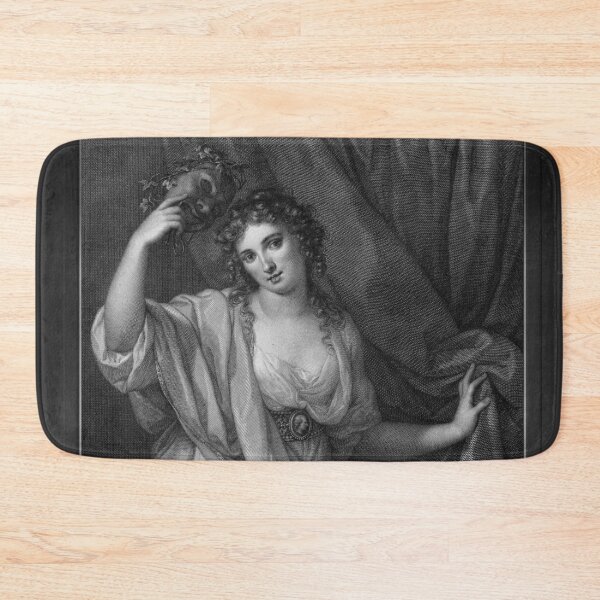 Item preview, Lady Emma Hamilton as the Comic Muse, Thalia by Engraver Raphael Morghen Classical Art Old Masters Reproduction designed and sold by Xzendor7 Digital Art Creations.